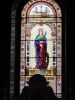 PICTURES/Budapest - St. Stephens Basilica  on the Pest Side/t_St. Stephens Basilica Window1.jpg